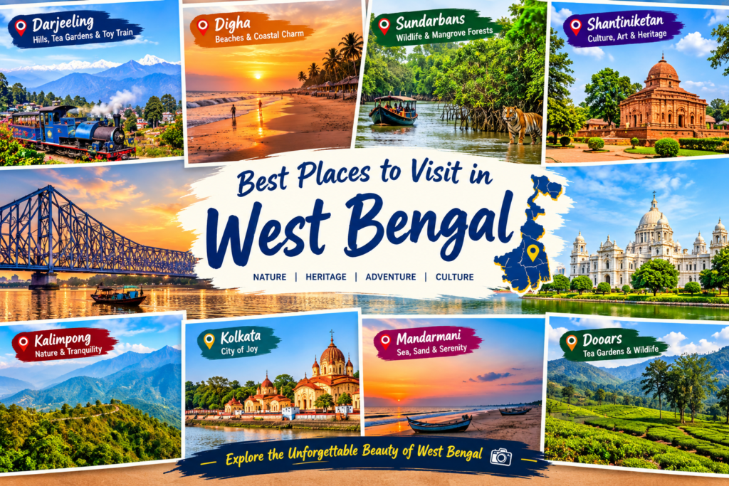 Best Places to Visit in West Bengal: A Complete Travel Guide from the Himalayas to the Sea